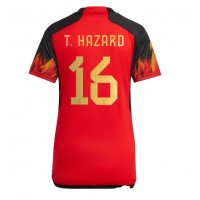 Ženski Nogometni dresi Belgija Thorgan Hazard #16 Domači SP 2022 Kratek Rokav